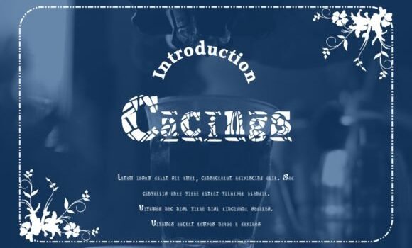Cacings Font: Fonts Free Download