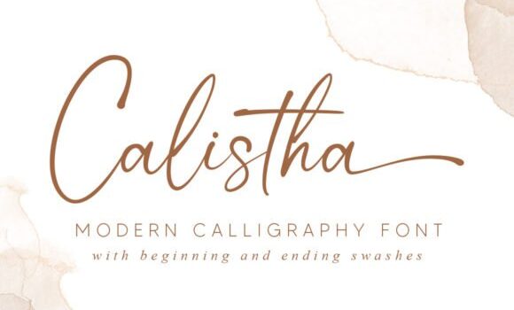 Calistha Font: Fonts Free Download Calistha Font - Featured Image
