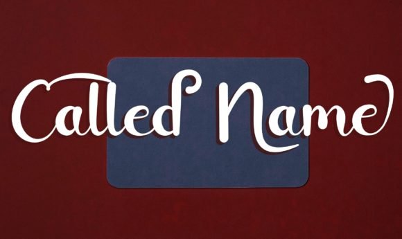 Called Name Font: Fonts Free Download Called Name Font - Featured Image