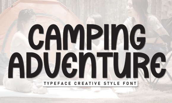 Camping Adventure Font - Featured Image