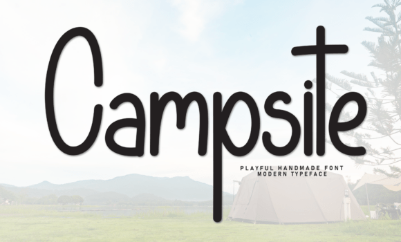 Campsite Font: Fonts Free Download Campsite Font - Featured Image
