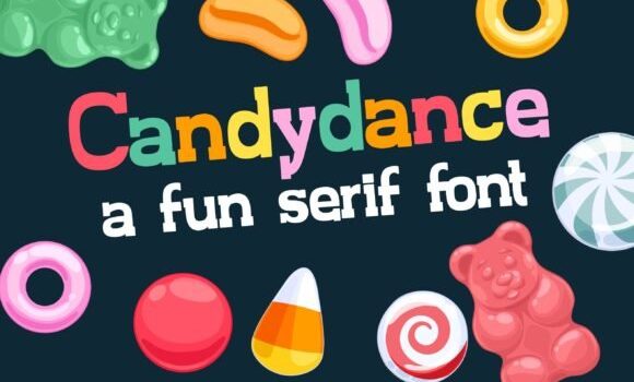 Candydance Font: Fonts Free Download Candydance Font - Featured Image