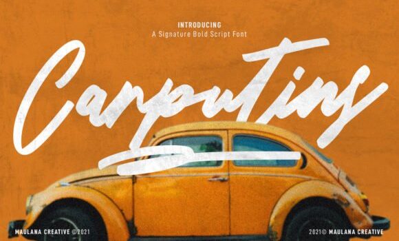 Carputins Signature Font: Fonts Free Download Carputins Signature Font - Featured Image