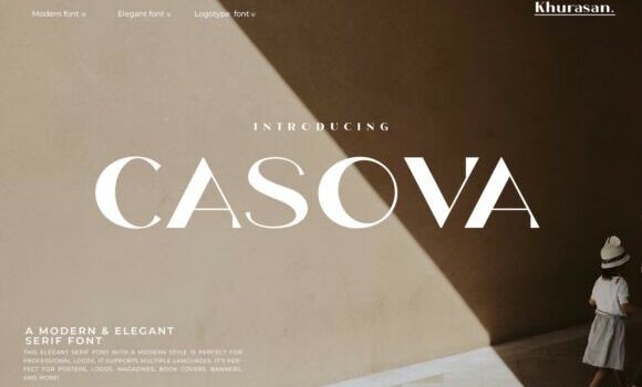 Casova Font: Fonts Free Download Casova Font - Featured Image