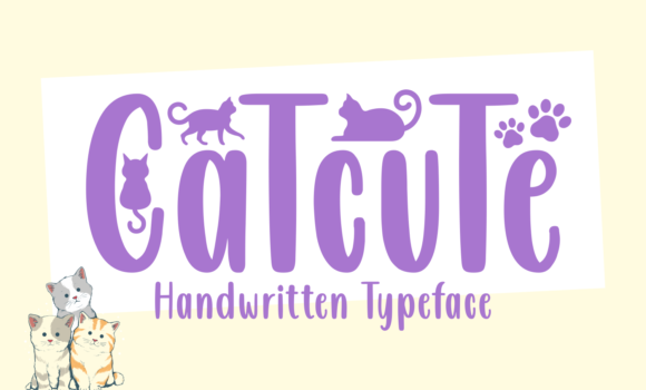 Catcute Font: Fonts Free Download Catcute Font - Featured Image
