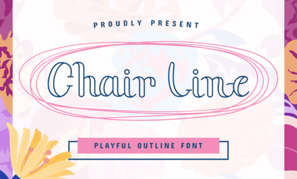 Chair Line Font: Fonts Free Download Chair Line Font - Featured Image