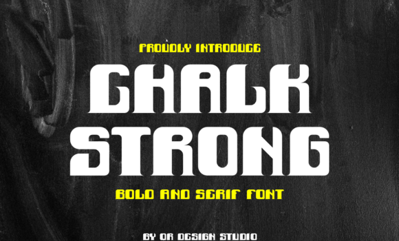 Chalk Strong Font - Featured Image