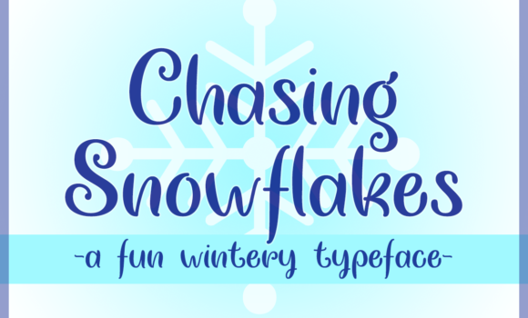 Chasing Snowflakes Font: Fonts Free Download Chasing Snowflakes Font - Featured Image