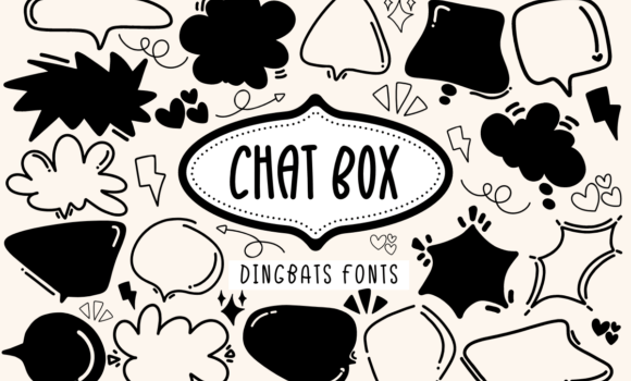 Chat Box Font: Fonts Free Download Chat Box Font - Featured Image