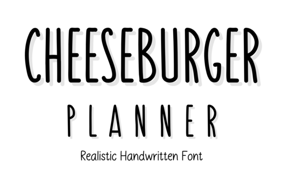 Cheeseburger Planner Font: Fonts Free Download Cheeseburger Planner Font - Featured Image
