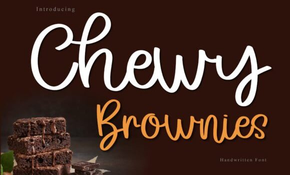 Chewy Brownies Font - Featured Image