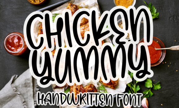 Chicken Yummy Font: Fonts Free Download Chicken Yummy Font - Featured Image