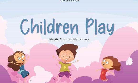 Children Play Font: Fonts Free Download Children Play Font - Featured Image