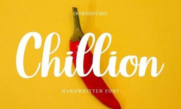 Chillion Font: Fonts Free Download Chillion Font - Featured Image