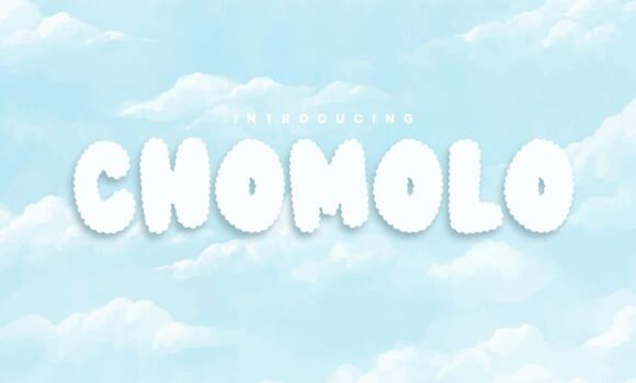 Chomolo Font: Fonts Free Download Chomolo Font - Featured Image