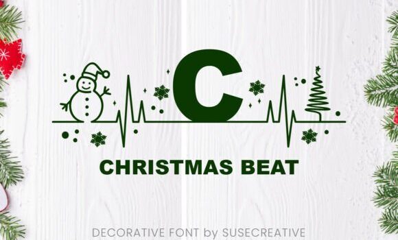 Christmas Beat Font: Fonts Free Download Christmas Beat Font - Featured Image