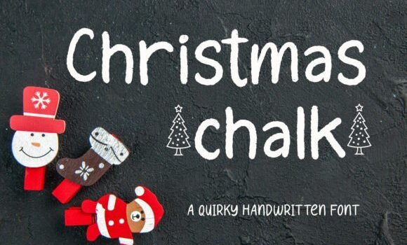 Christmas Chalk Font: Fonts Free Download Christmas Chalk Font - Featured Image