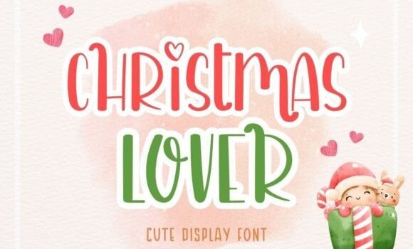 Christmas Lover Font - Featured Image