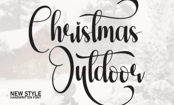 Christmas Outdoor Font: Fonts Free Download Christmas Outdoor Font - Featured Image
