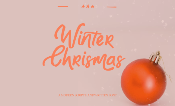 Christmas and Winter Font: Fonts Free Download Christmas and Winter Font - Featured Image