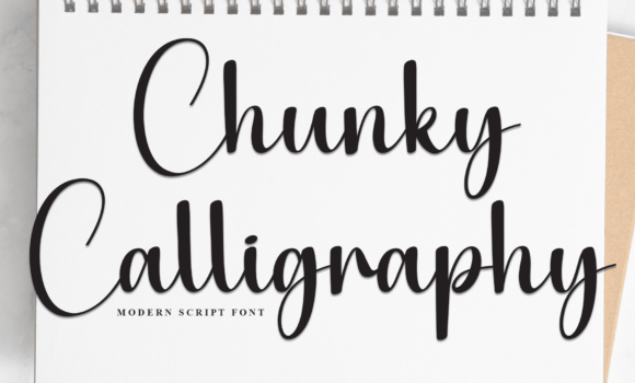 Chunky Calligraphy Font: Fonts Free Download Chunky Calligraphy Font - Featured Image