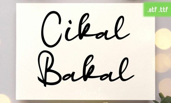 Cikal Bakal Font: Fonts Free Download Cikal Bakal Font - Featured Image