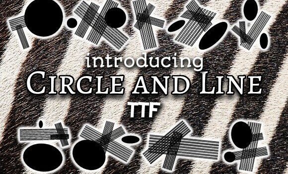 Circle and Line Font: Fonts Free Download Circle and Line Font - Featured Image