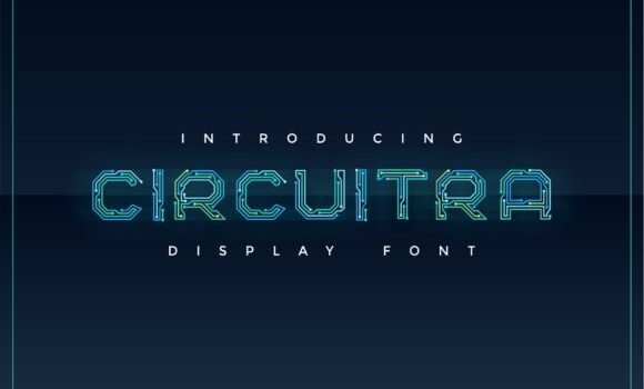 Circuitra Font: Fonts Free Download Circuitra Font - Featured Image