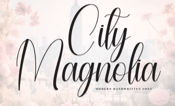 City Magnolia Font: Fonts Free Download City Magnolia Font - Featured Image