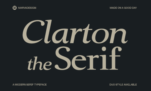 Clarton Font: Fonts Free Download Clarton Font - Featured Image