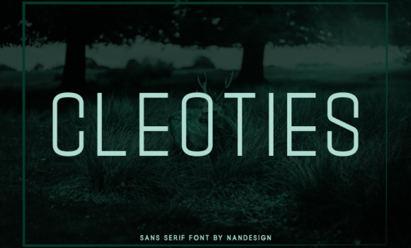 Cleoties Font - Featured Image
