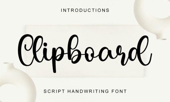 Clipboard Font: Fonts Free Download Clipboard Font - Featured Image