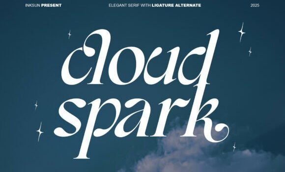Cloud Spark Font: Fonts Free Download Cloud Spark Font - Featured Image