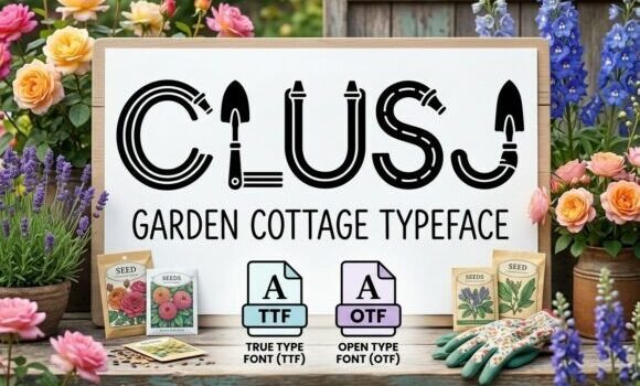 Clusj Font: Fonts Free Download Clusj Font - Featured Image