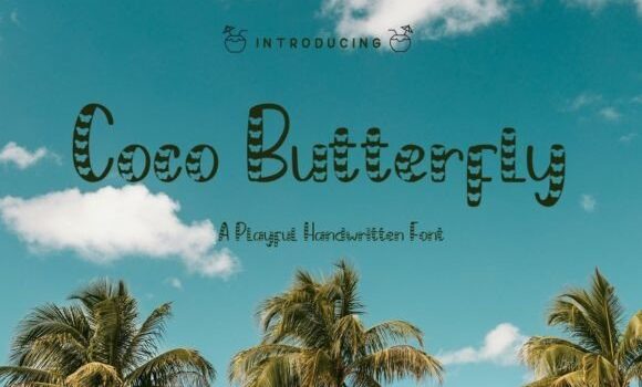 Coco Butterfly Font: Fonts Free Download Coco Butterfly Font - Featured Image