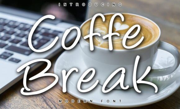 Coffe Break Font - Featured Image