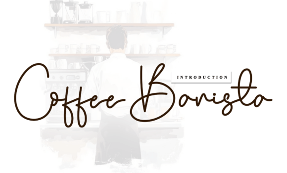Coffee Barista Font - Featured Image