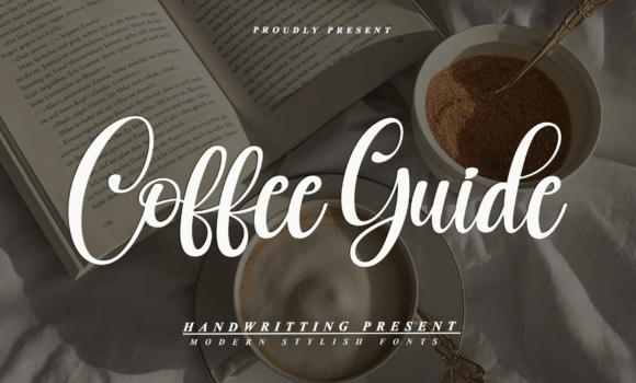 Coffee Guide Font - Featured Image