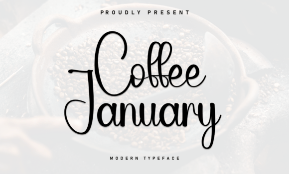Coffee January Font - Featured Image
