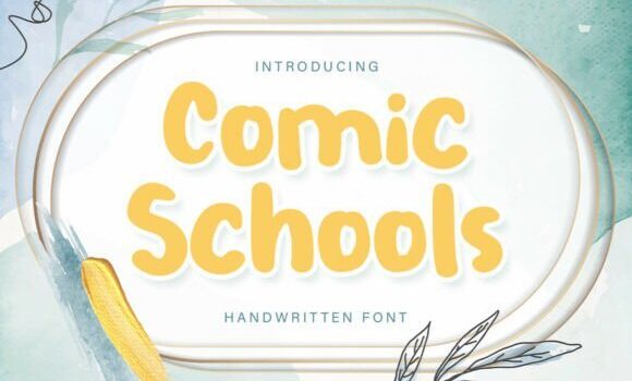 Comic Schools Font: Fonts Free Download Comic Schools Font - Featured Image
