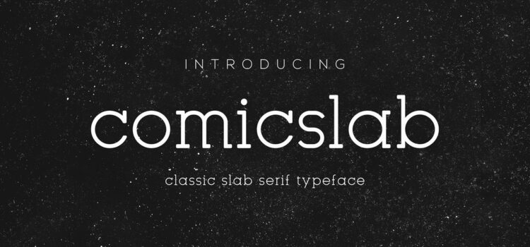 Comic Slab Font: Fonts Free Download Comic Slab Font - Featured Image