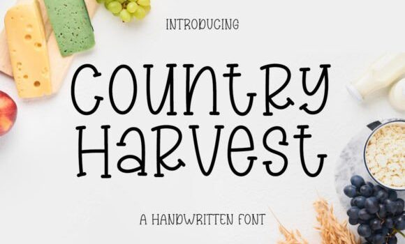 Country Harvest Font: Fonts Free Download Country Harvest Font - Featured Image