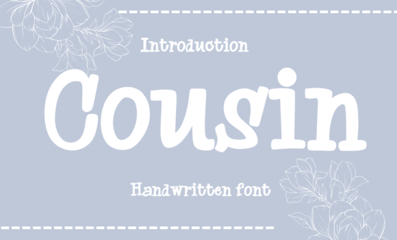 Cousin Font: Fonts Free Download Cousin Font - Featured Image