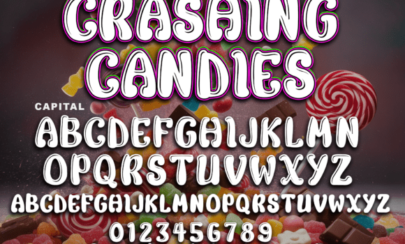 Crashing Candies Font: Fonts Free Download Crashing Candies Font - Featured Image