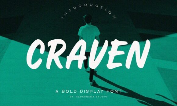 Craven Font: Fonts Free Download Craven Font - Featured Image