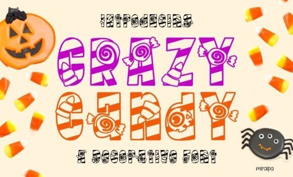 Crazy Candy Font: Fonts Free Download Crazy Candy Font - Featured Image