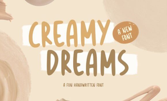Creamy Dreams Font - Featured Image