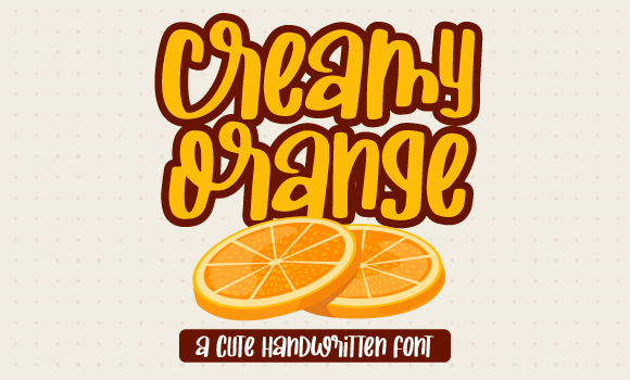 Creamy Orange Font: Fonts Free Download Creamy Orange Font - Featured Image