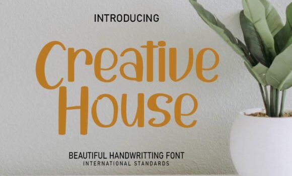 Creative House Font: Fonts Free Download Creative House Font - Featured Image