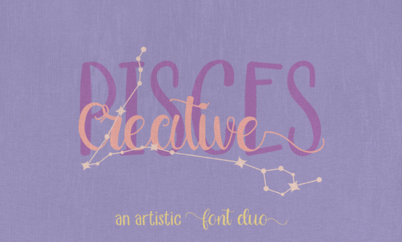 Creative Pisces Duo Font: Fonts Free Download Creative Pisces Duo Font - Featured Image